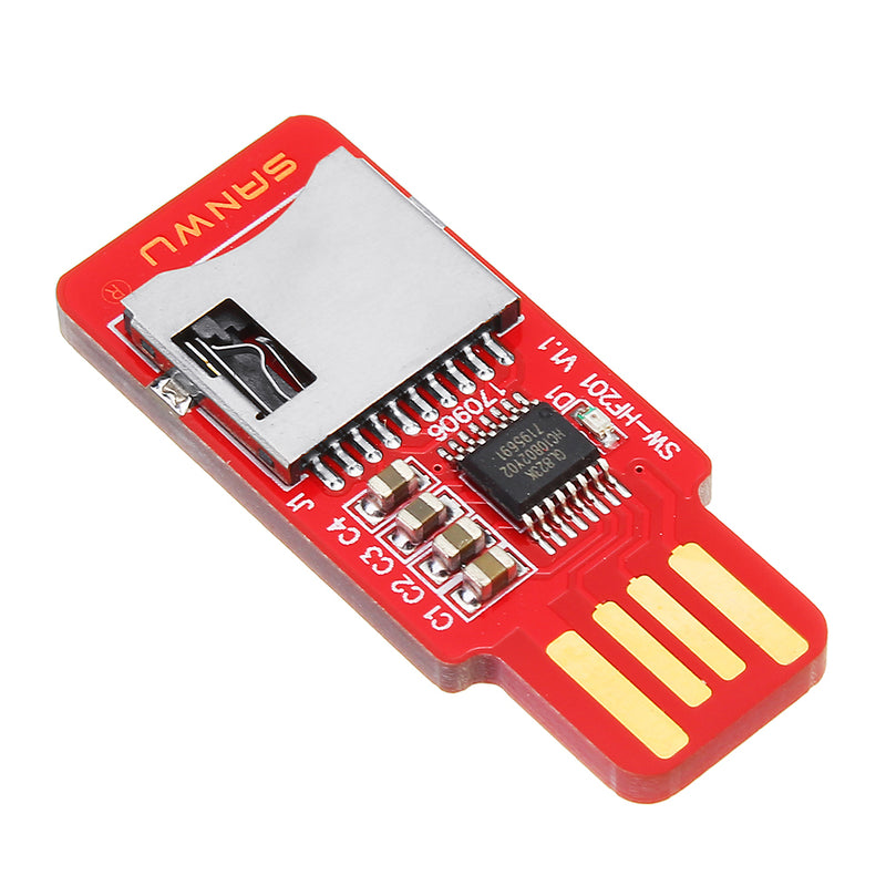 SANWU HF201 Readable And Writeable TF Card Reader Micro SD Card / Mobile Phone Memory Card Module