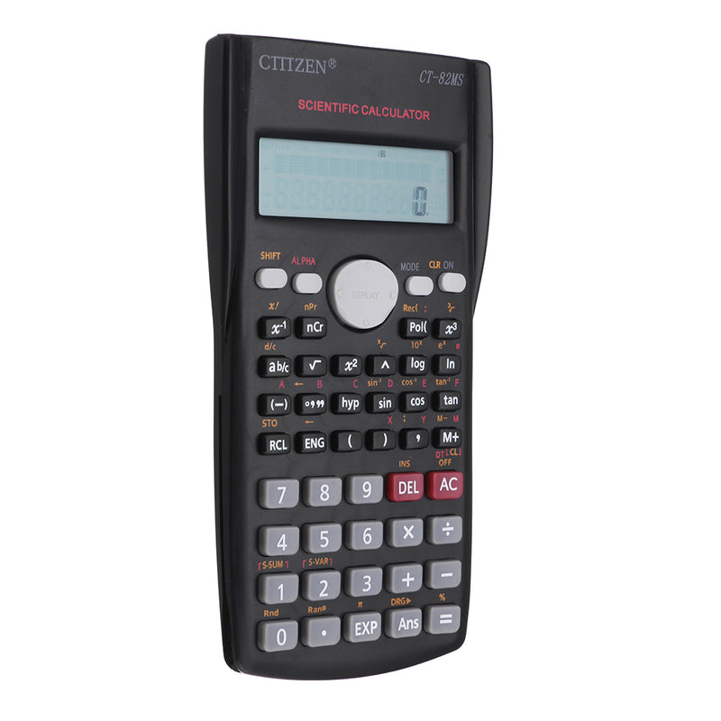 2 Line Display Scientific Calculator Portable Handheld Multi functional Digital for Mathematics