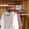 Cloth Hanger Durable Antideformation Aluminium Alloy Closet Adult Skirt Dress Clothing Towel Storage Rack Space Saver