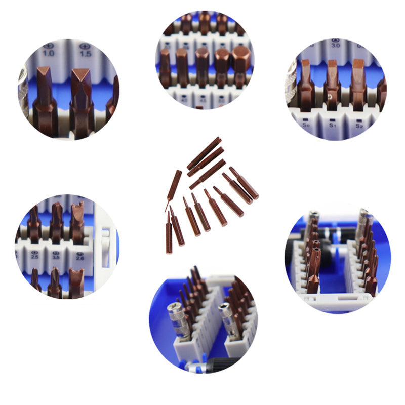 60 In 1 Precision Screwdriver Set Magnetic Driver Electronics Phone Repair Tool Kit