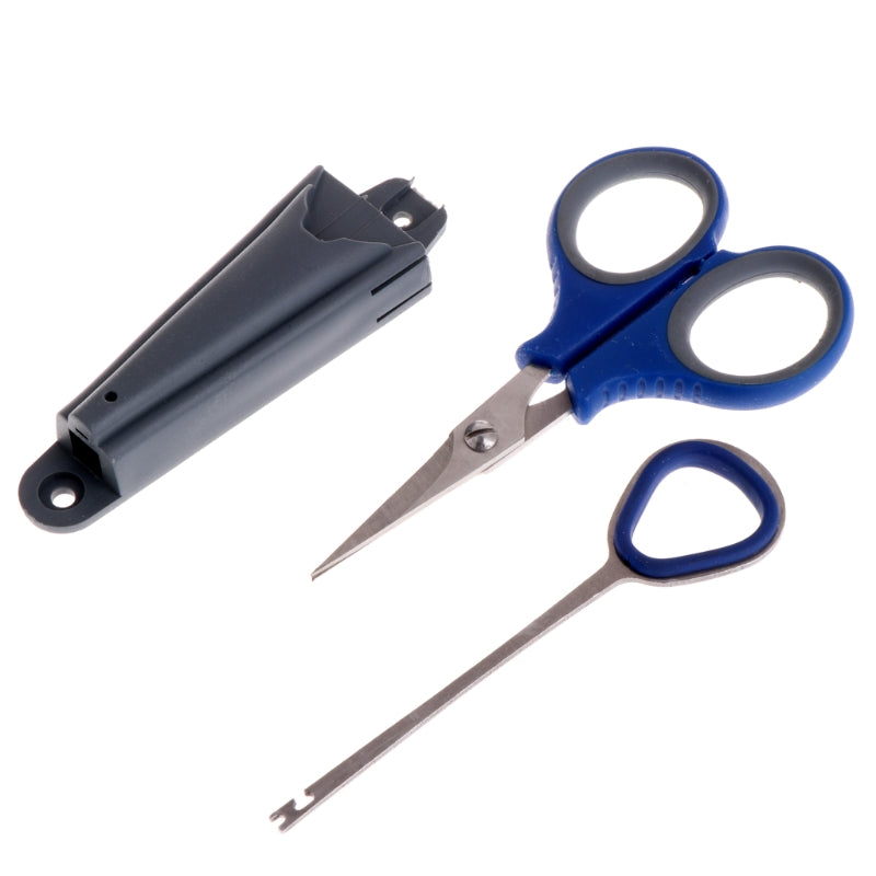 ZANLURE 3 In 1 Fishing Scissors Hook Remover Stainless Steel Line Cutter Outdoor Portable Fishing