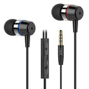 Inpher T50 Professional Wired Earphone Metal Heavy Bass Sound Quality Music 3.5mm In-Ear With Mic