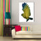 Miico Hand Painted Oil Paintings Simple Style-C Flying Owl Wall Art For Home Decoration Painting