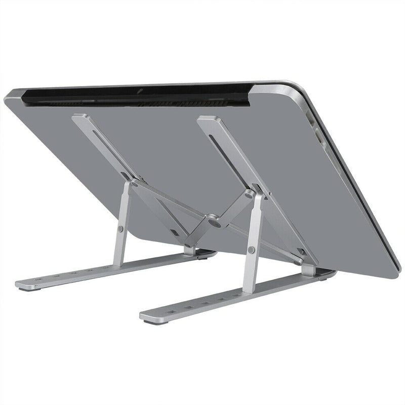 N3 Adjustable Laptop Stand Bracket Holder Cooling Pad with Non-slip Pad and Storage Bag For Laptops Tablets Notebooks