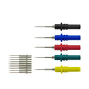 Cleqee P1050B 4mm Safety Stacked Banana Plug Silicone Lead for Multimeter Crocodile Clip & U-type Insert & Puncture Test Probe Kit