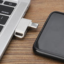 2 In 1 Waterproof Type-C OTG USB 2.0 64GB 128GB Flash Drive U Disk For Type-C Smart Phone Laptop Desktop PC Macbook