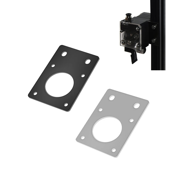 TWO TREES NEMA17  42 Stepper Motor  Black/Silver Fixed Bracket Mounting Plate for 3D Printer Motor 2020 Profile Parts