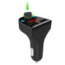Bakeey Handsfree Wireless Bluetooth 5.0 FM Transmitter Car Charger LCD MP3 Player USB Charger 3.1A Car Accessories Handsfree