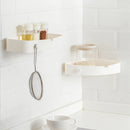 Jordan&Judy Kitchen Bathroom Storage Rack Corner Storage Drain Shelf Organizer Holder Stand Multi-function Strong Bearing