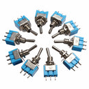 Mini 3-Pin SPDT ON-ON 6A 125VAC B102 Miniature Toggle Switches