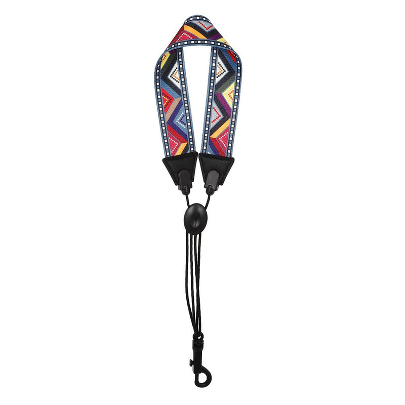 Polyester ABS leather Diamond Pattern Shoulder Strap Neckband for Saxophone Accessories
