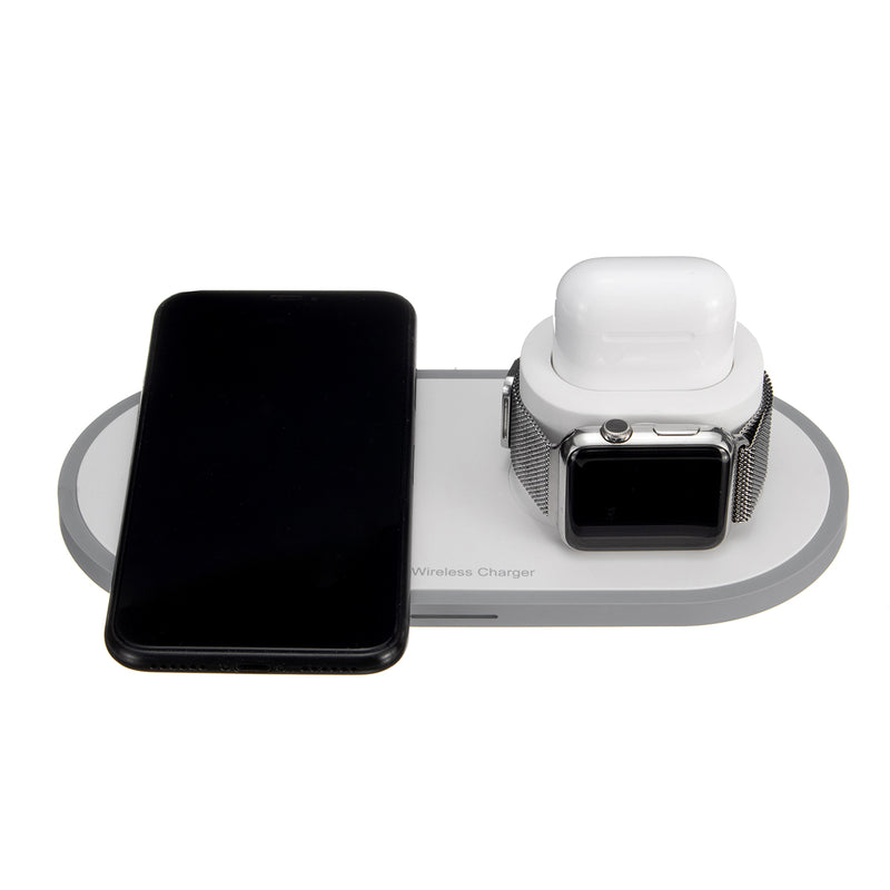 3 In 1 10W QI Wireless Charger Fast Charging Stand For iPhone Xs/Xr/Xs for Samsung Galaxy S9/S9
