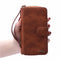 BRG Universal Removable Functional Wallet Case PU HandBag Zipper Cover for Samsung Galaxy S7