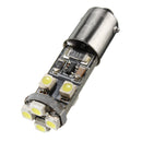8-SMD LED BA9S 180 Degree Car Interior Dashboard Lights Error Free Turn Signal Bulb 12V 2.5W 6000K