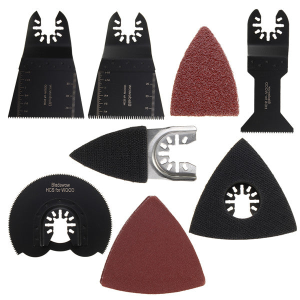 68pcs Oscillating Multitool Saw Blades Kit for Fein Makita Bosch Milwaukee Multitool