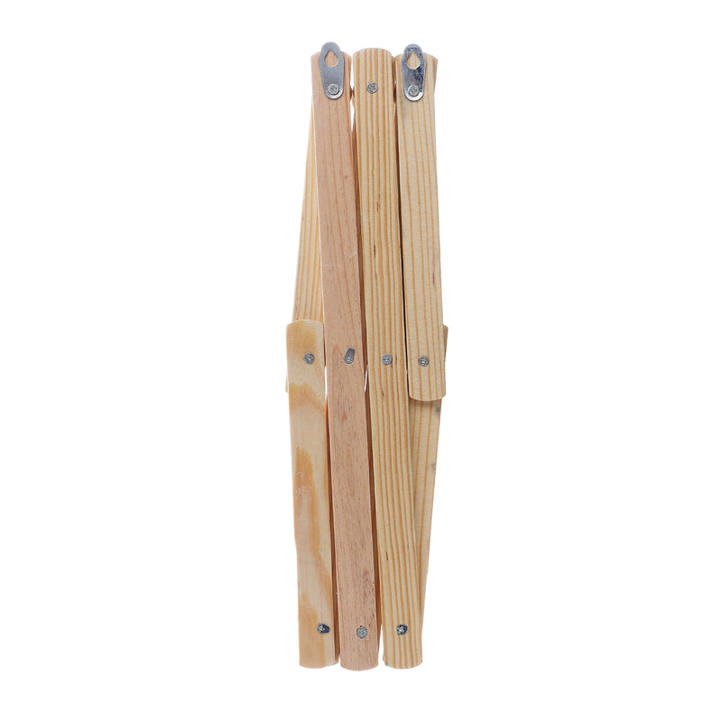 Wooden Hanger Rack Clothes Coat Wall Mounted Hanging Hat Towel Hook Retractable