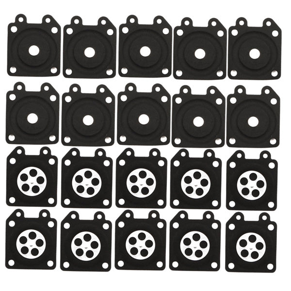 20pcs Gardening Chain Saw Metering Diaphragm Fitting Replacement for Walbro