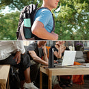 500ml Stainless Steel Thermal Vacuum Water Bottle Hot Coffee Lid Travel Cup Mug