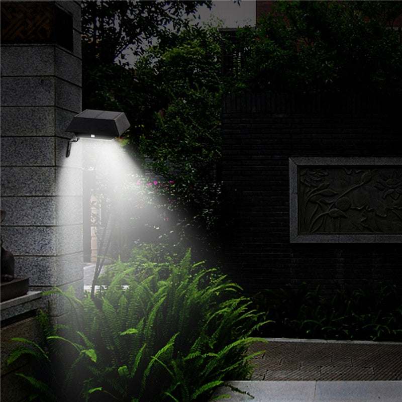 Solar 30 LED PIR Motion Sensor Outdoor Yard Gutter Garden Wall Light Waterproof Security Lamp
