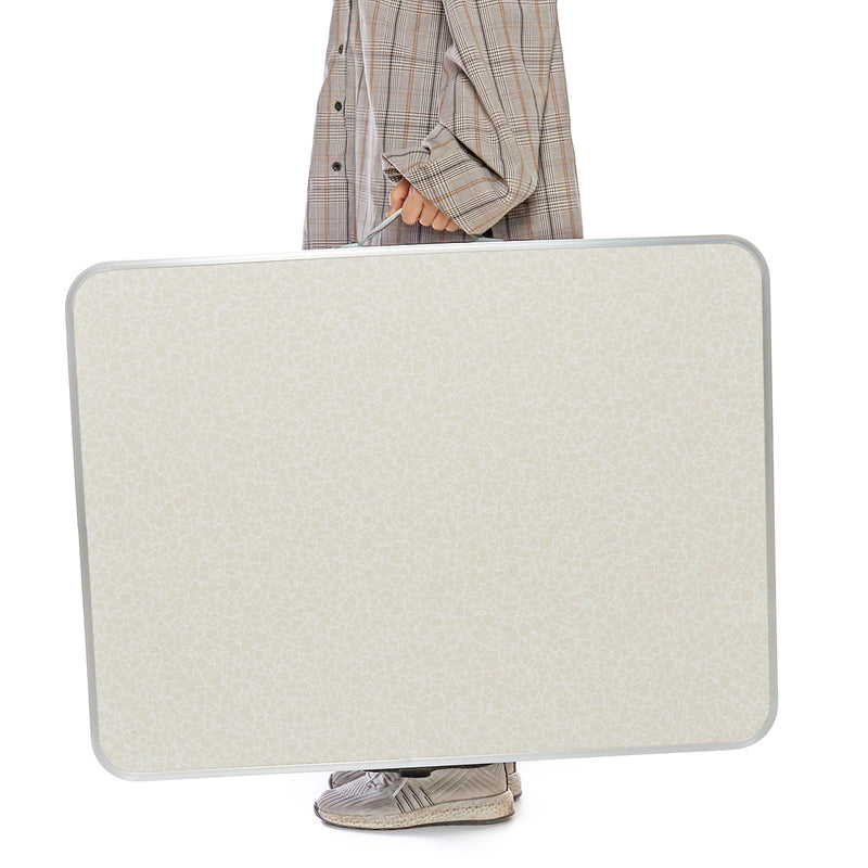 Portable Folding Table Laptop Desk Study Table Aluminum Camping Table with Carrying Handle and  Foldable Legs Table for Picnic Beach Outdoors