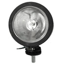 6 Inch Car Spotlight Spot Fog Lights with H3 Halogen Bulb Amber Super Bright Black/Silver Shell