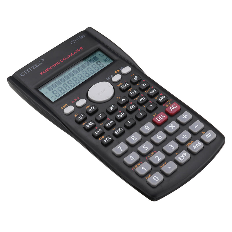 2 Line Display Scientific Calculator Portable Handheld Multi functional Digital for Mathematics