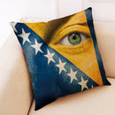 Honana BX National Flag With Eye Pattern Luxury Cushion Cover Throw Pillow Case Pillow Covers