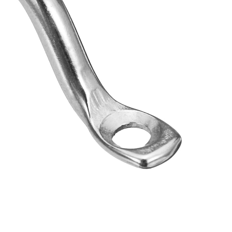 4mm Stainless Steel Bimini Top Pad Wire Eye Straps Loop Boat Plate Staple Ring Door Pulls