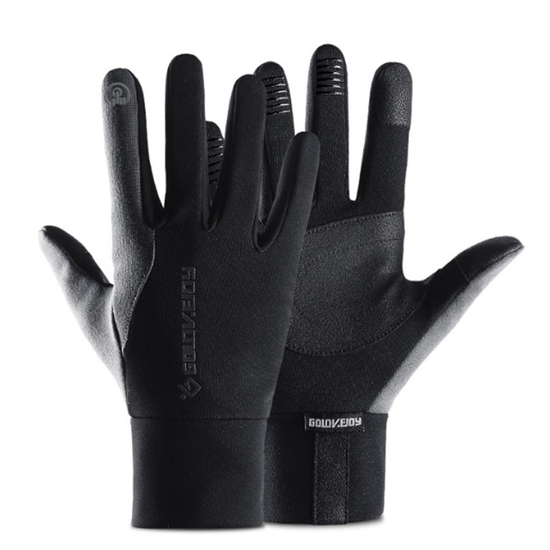 Winter Warm Full Finger Waterproof Touch Screen Cycling Racing Motorcycle Gloves