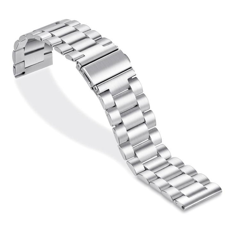 Bakeey 22mm Three Beads Solid Stainless Steel Watch Band for Huawei GT Smart Watch