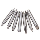13Pcs HSS-AL Drill Bit Set for Key Cutting Machine Cutter