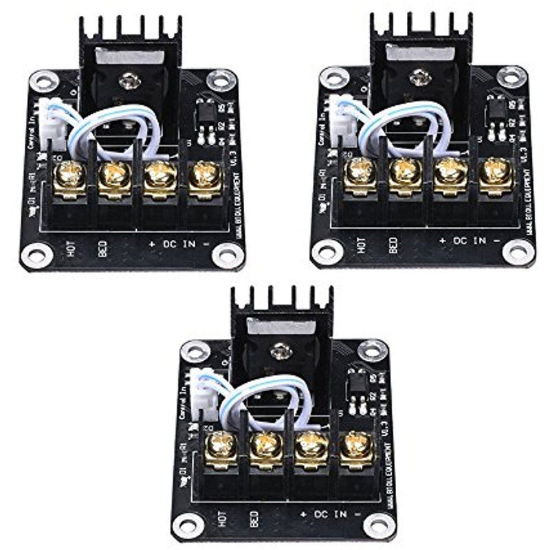 3PCS 60*50mm Hot Bed Power Module Expansion MOS Tube For 3D Printer