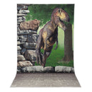 3x5FT 5x7FT 3D Effect Dinosaur Photography Backdrop Studio Prop Background
