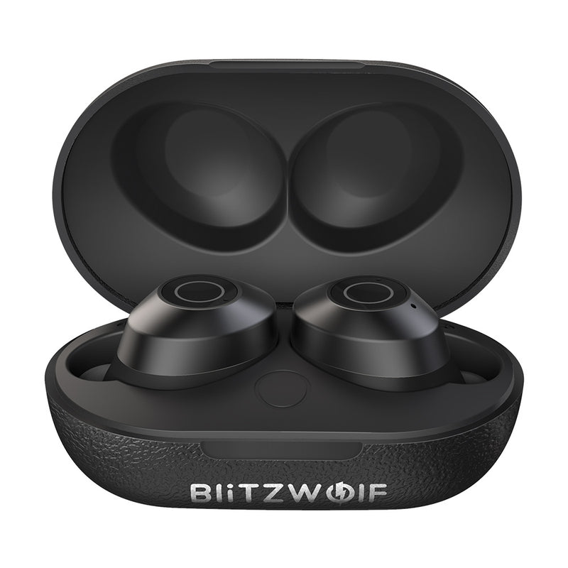 BlitzWolf BW-FYE5 TWS bluetooth V5.0 Earphone Mini Invisible True Wireless Bilateral Call Stereo Headphone with Charging Box