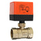 TMOK TK260 1/2" 3/4" 1" 1-1/4" Motorized Electric Brass Ball Valves 3 Wire AC 220V Full Port Valve