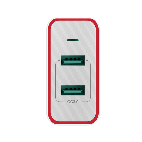 BlitzWolf BW-PL3 36W QC3.0 Dual Ports USB Charger EU Adapter With Power3S Tech