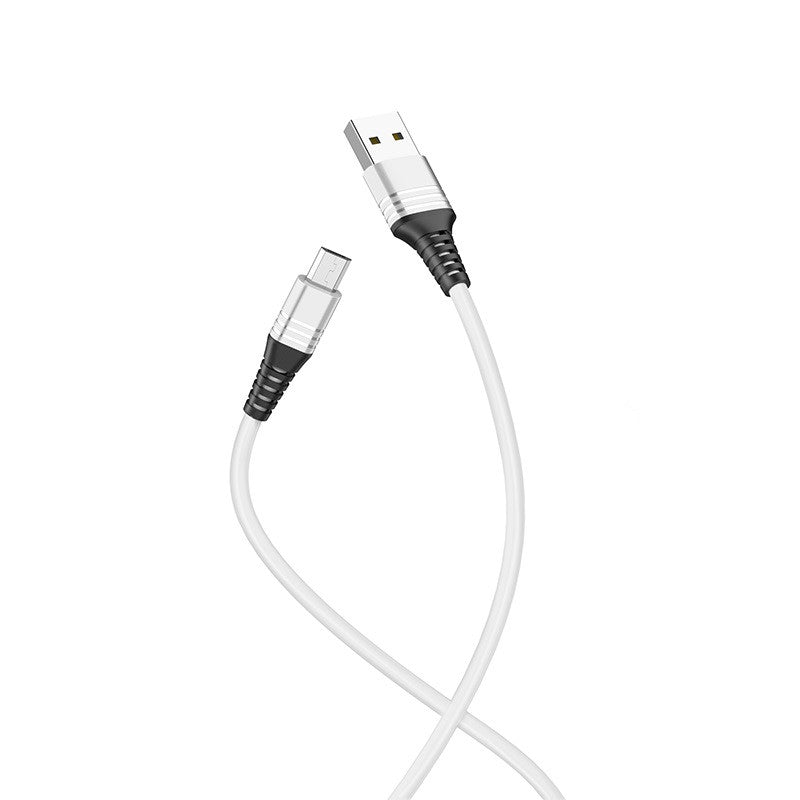 Hoco U46 Micro USB Silicone TPE 1m Data Sync Charging Cable Wire Cord for Samsung Xiaomi
