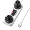 1.35M 2 Pin LED Test Clip+E27+E14 Bulb Adapter with Switch US Plug AC220V