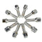 10pcs M14 x 1.5 40mm Steel Wheel Bolts Screw For Vehicle Audi A3 A4 S3 A6 VW Golf Seat 19mm Hex