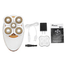 5 Head USB Electric Shaver Razor 5D Bald Men Shaver Beard Trimmer Grooming Kit Rotary Shaver Waterproof Electric Shaver