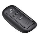 i368d 1600DPI Ultra Thin Mute Dual Mode bluetooth 2.4G Wireless Optical Mouse for Office Work PC