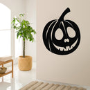 Creative Halloween Pumpkin Innovative Carved Wall Sticker Waterproof  Vinyl Art Decorative Stickers