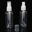 10Pcs 60ml Empty Spray Pump Bottles Transparent Plastic For Travelling