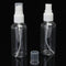 10Pcs 60ml Empty Spray Pump Bottles Transparent Plastic For Travelling