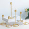Nordic Style 3D Geometric Candlestick Metal Wall Candle Holder Sconce Home Decor