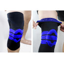 Outdoor Fitness Thick Silicone Pad Double Side Spring Strip Support Calf Knee Pad