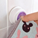 Washcloth Clip Holder Dishclout Storage Rack Kitchen Bathroom Detachable Hand Towel Hanger Hook