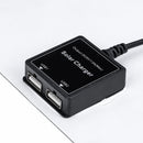 DC 12V/18V Solar Panel Double 5V USB Port Charging Battery Charger For Camping Traveling