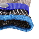 Safety Cut Proof Stab Resistant Stainless Steel Metal Mesh Butcher Glove Blue