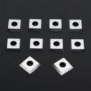 10pc Square Carbide Insert 4-Edge 15x15x5mm For Lathe Wood Turning Blades Tool W/Box
